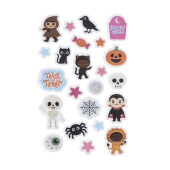 Halloween Puffy Stickers