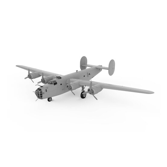Airfix Consolidated B-24D Liberator Model Kit 1:72 image number 2