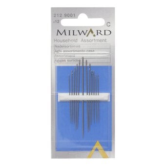 Milward Household Hand Needles 12 Pack