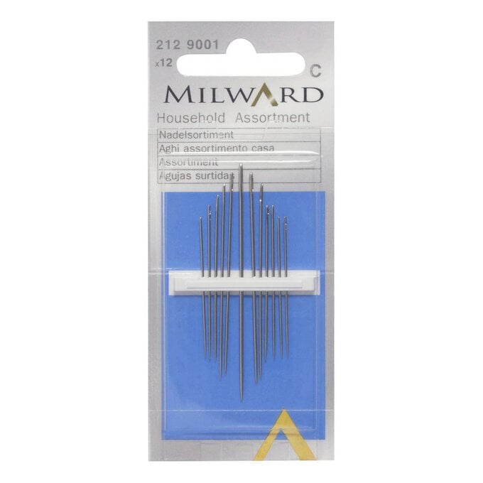 Milward Household Hand Needles 12 Pack image number 1