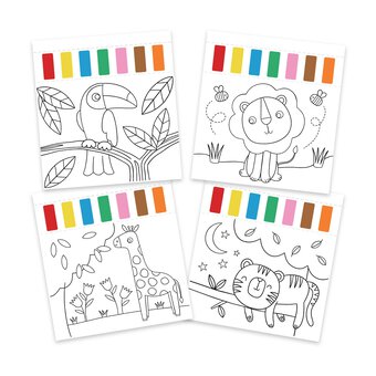 Galt Animal Water Painting Book
