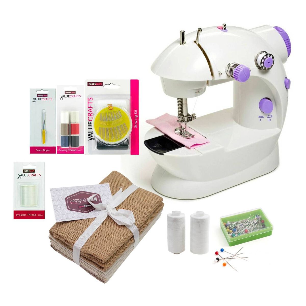 hobbycraft sewing machine bolsa