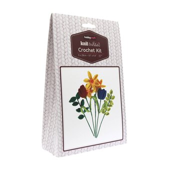 Bunch of Flowers Crochet Kit 