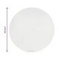 White Round Double Thick Card Cake Board 10 Inches image number 3