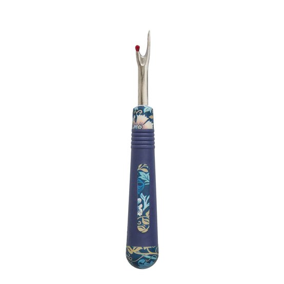 Blue Woodblock Floral Soft Grip Seam Ripper image number 2