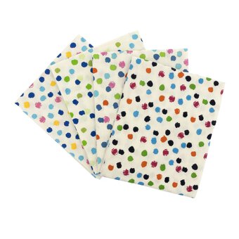 Small Spots Cotton Fat Quarters 4 Pack