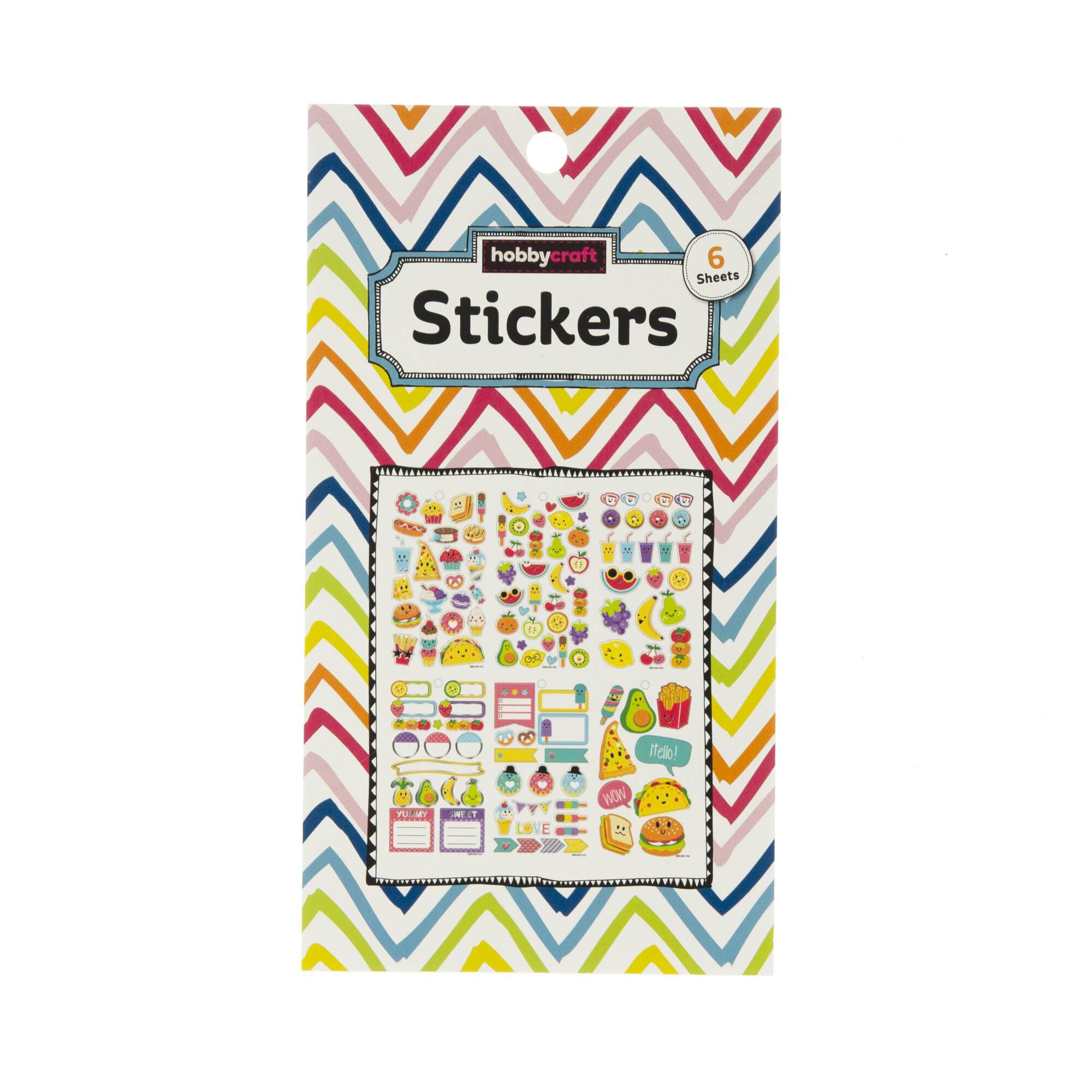 Food Emoji Sticker Book Hobbycraft