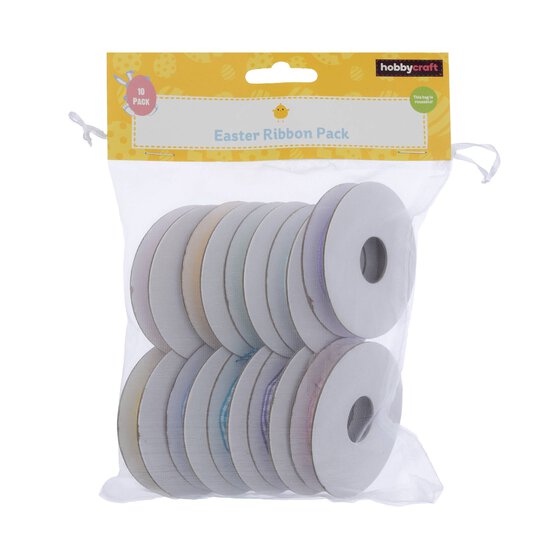 Easter Ribbons 1m 10 Pack image number 4