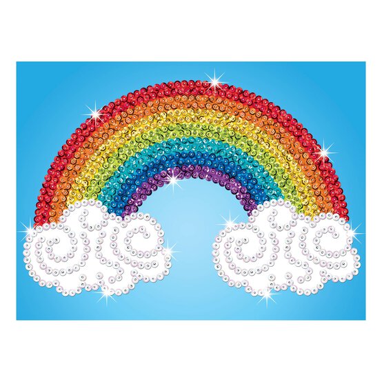 Kitfix Rainbow Sequin Art Red Kit image number 5