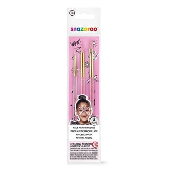 Snazaroo Pink Brushes Starter Set 3 Pack