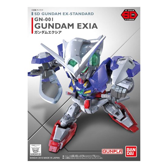 Gunpla SD Ex-Standard Gundam Exia 1:144 image number 1
