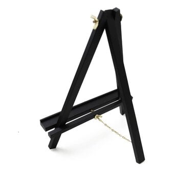 Black Mini Tripod Table Easel 24 x 20 x 30cm