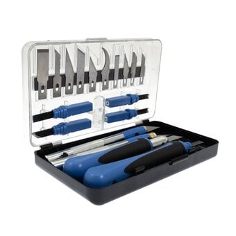 Precision Craft Knife and Chisel Set 22 Pieces 