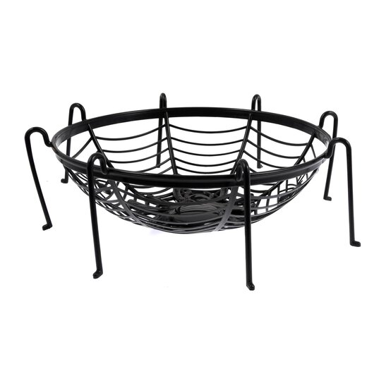 Black Spider Web Basket 30cm image number 3