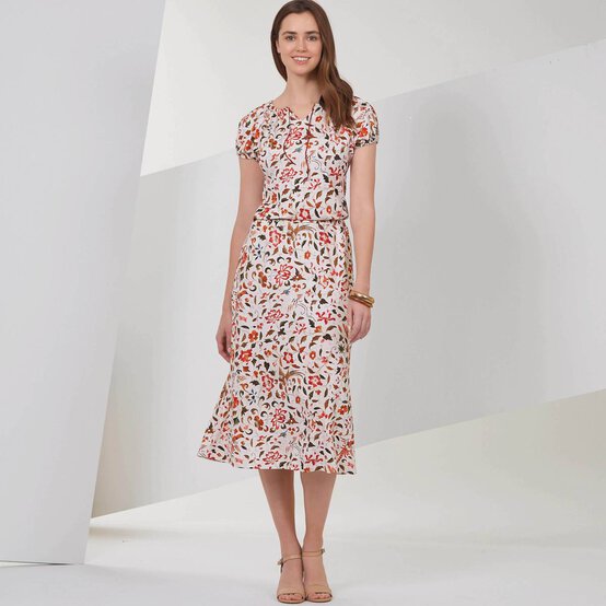 New Look Women's Dress and Skirt Sewing Pattern N6626 image number 3