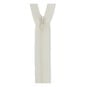 Milward Cream Nylon Open-Ended Zip 35cm image number 1