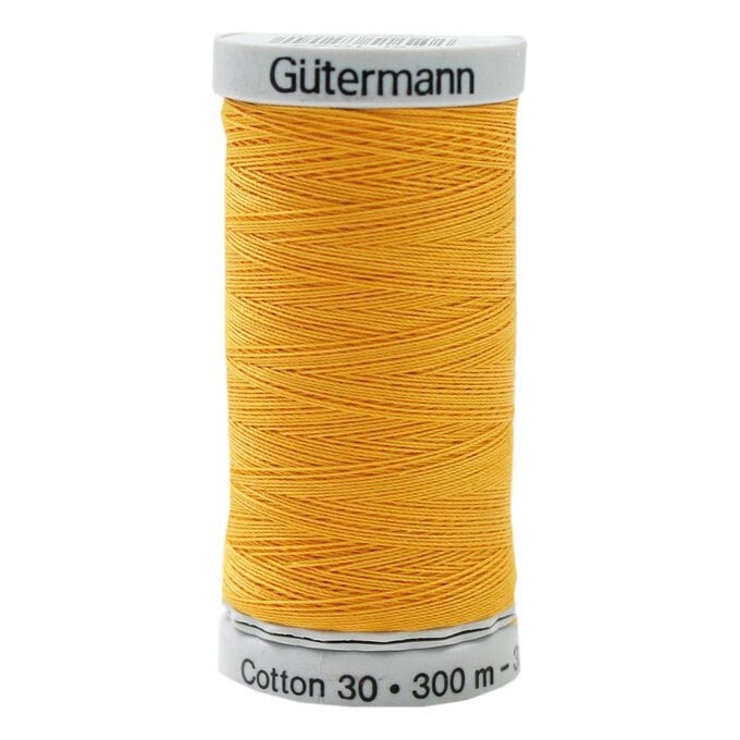 Gutermann Gold Sulky Cotton Thread 30 Weight 300m (1024) image number 1