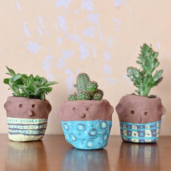 How to Make Plant Pinch Pots