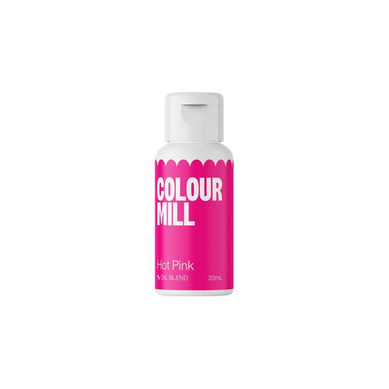Colour Mill Hot Pink Oil Blend Food Colouring 20ml image number 1