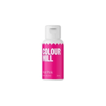 Colour Mill Hot Pink Oil Blend Food Colouring 20ml