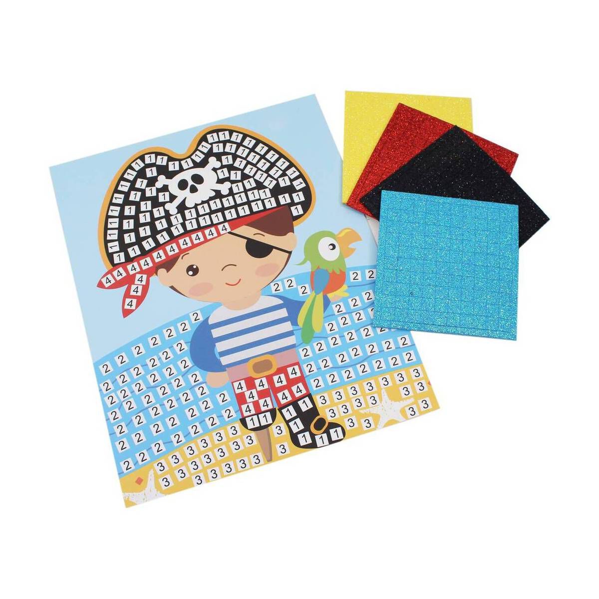 Pirate Foam Mosaic Art Kit Hobbycraft