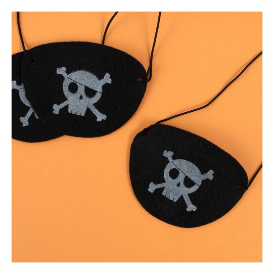 Felt Pirate Eye Patches 4 Pack image number 2