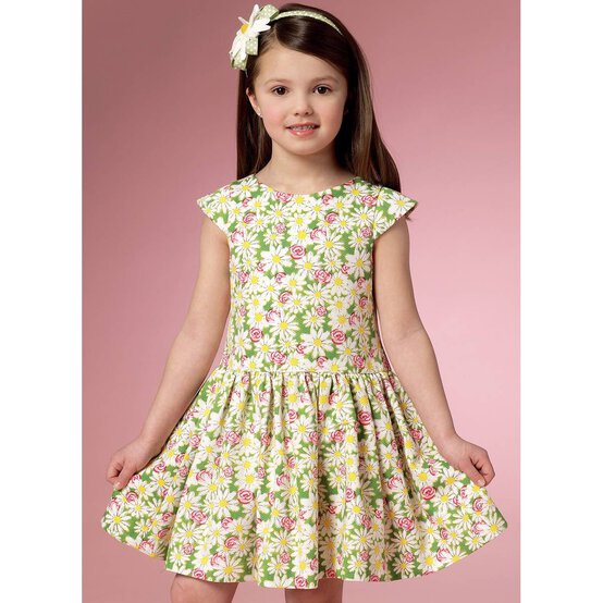 Butterick Kids&rsquo; Dress Sewing Pattern B6201 (6-8) image number 7
