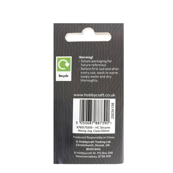 Silicone Mixing Jug 250ml image number 5