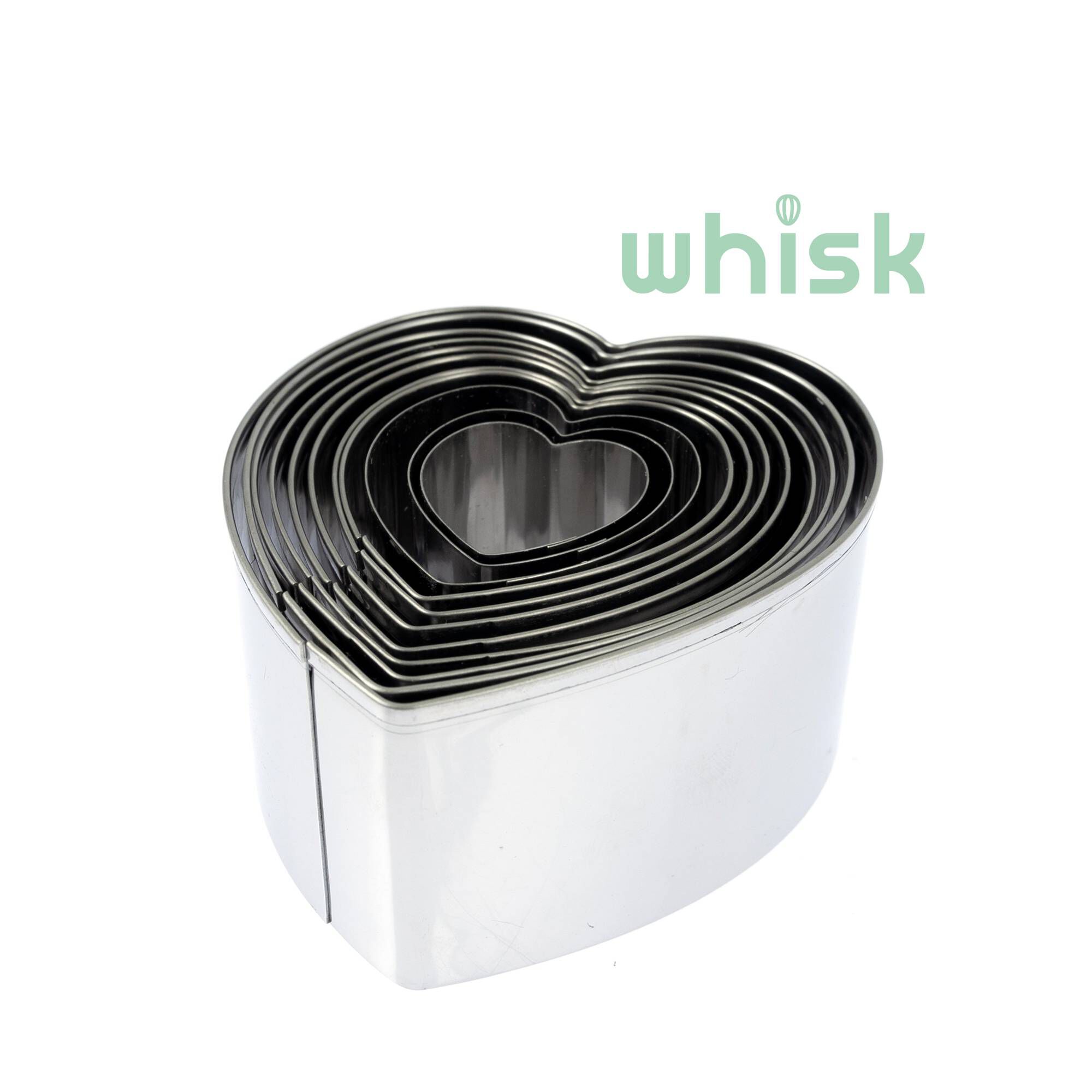 Whisk Heart Nested Cutters 11 Pieces | Hobbycraft
