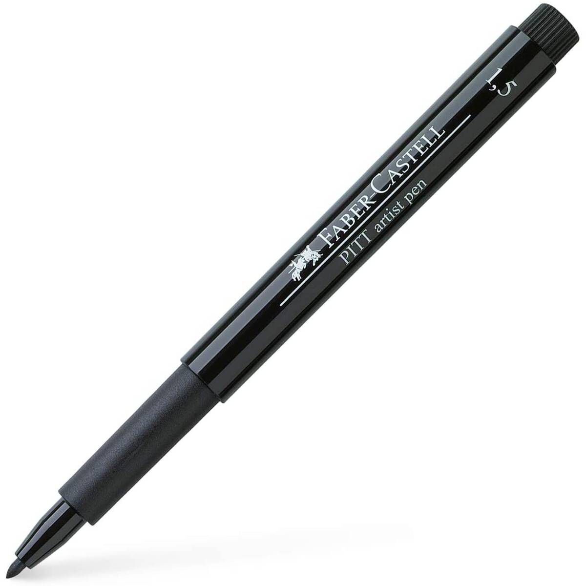 FaberCastell Black Pitt Artist Pens 4 Pack Hobbycraft