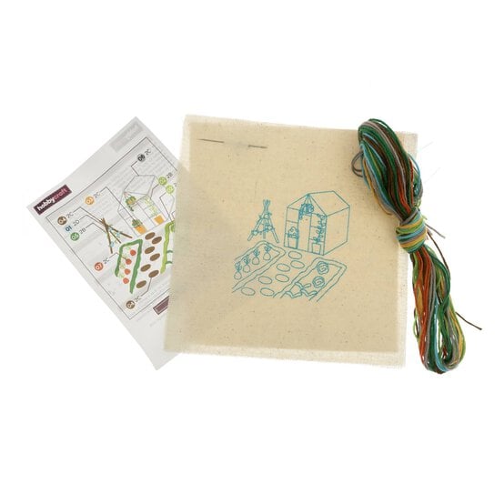 Mini Allotment Embroidery Kit image number 3