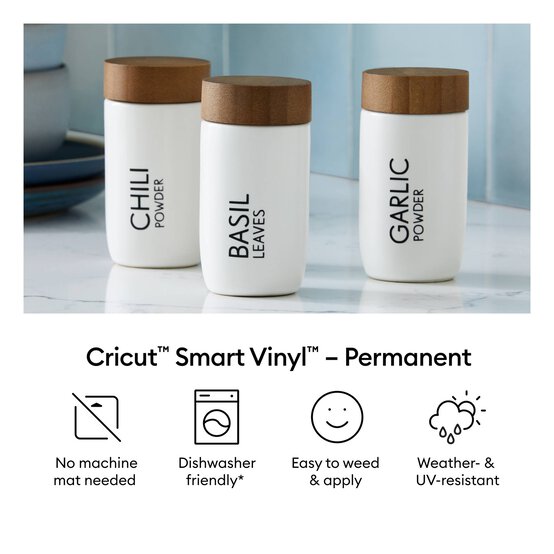 Cricut Deep Seafoam Permanent Smart Vinyl 13 x 36 Inches image number 5