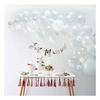 Ginger Ray White Balloon Arch Kit image number 2