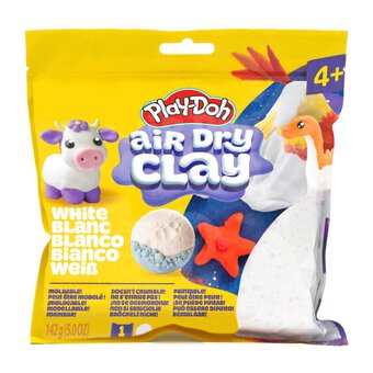 Play-Doh White Air Dry Clay 142g