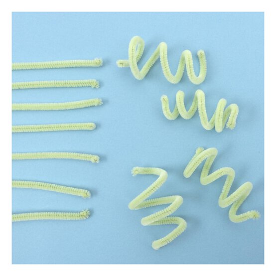 Pastel Green Pipe Cleaners 12 Pack image number 3