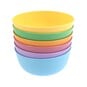 Pastel Plastic Bowls 6 Pack image number 4