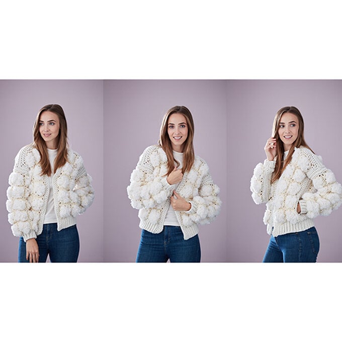 How to Crochet a Fluffy Jacket image number 1