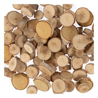 Small Wooden Slices 190g image number 2