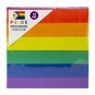 Pride Rainbow Paper Napkins 12 Pack image number 1