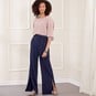 New Look Flared Trousers Sewing Pattern N6691 (6-18) image number 7