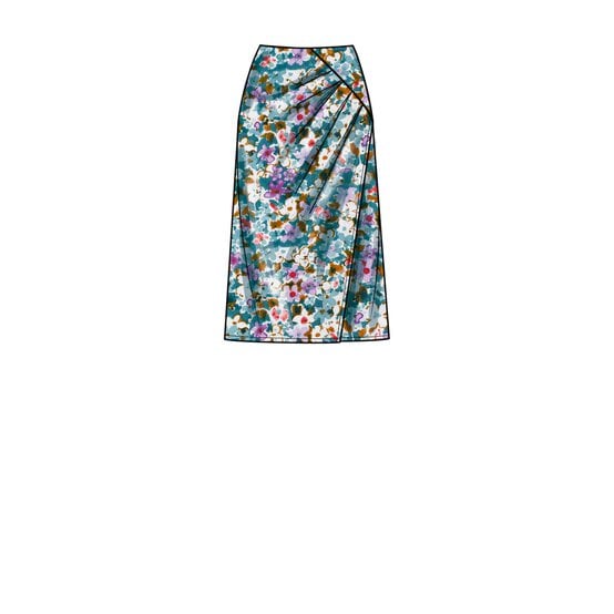 Simplicity Women&rsquo;s Skirt Sewing Pattern S9607 (16-24) image number 3