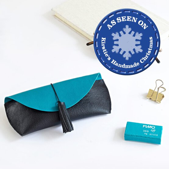 How to Make a FIMO Leather-Effect Glasses Case image number 1