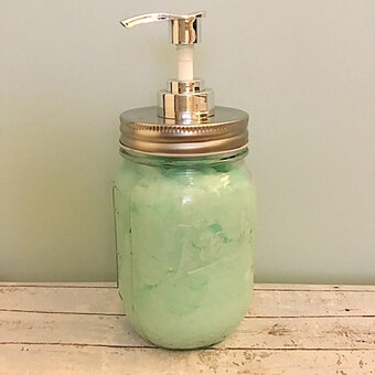 How to Make a Mason Jar Soap Dispenser