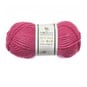 Women’s Institute Pink Soft and Chunky Yarn 100g image number 1