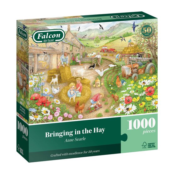 Falcon Bringing in the Hay Jigsaw Puzzle 1000 Pieces image number 1