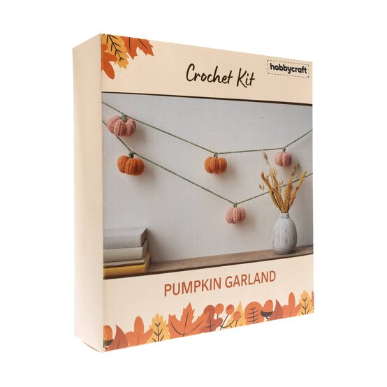 Pumpkin Garland Crochet Kit 1.5m image number 3