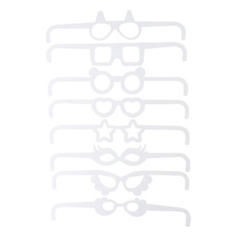 Colour-In Paper Glasses 16 Pack