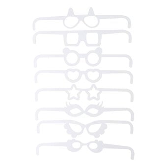 Colour-In Paper Glasses 16 Pack