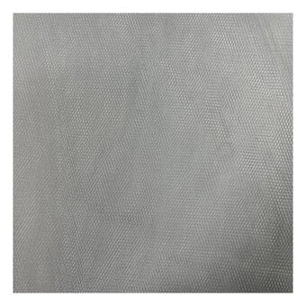 Silver Grey Nylon Dress Net Fabric by the Metre