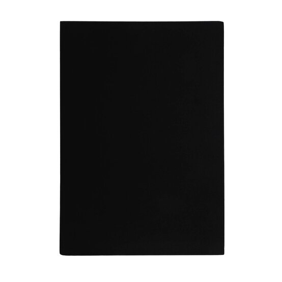 Black Thick EVA Foam Sheet 21cm x 30cm image number 1